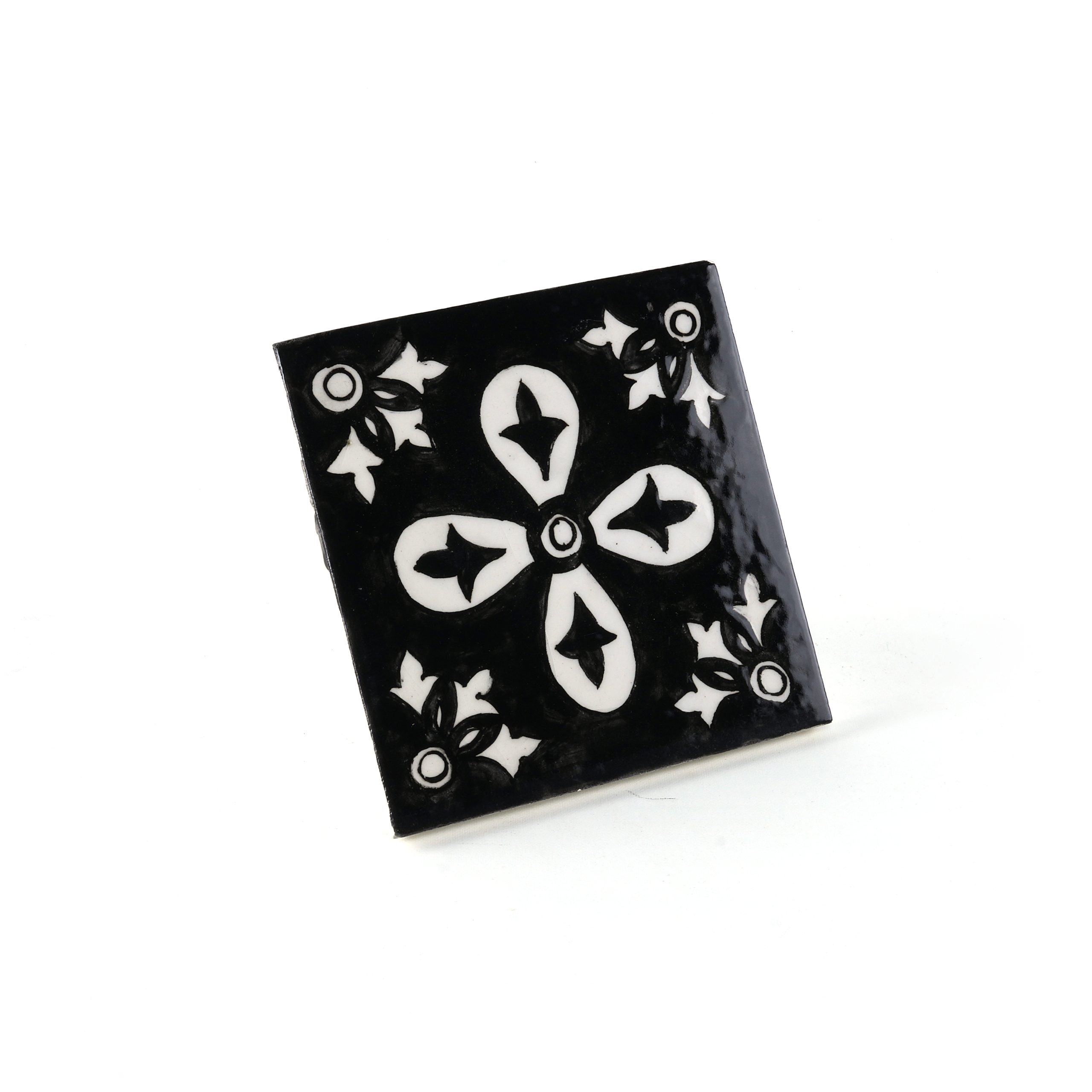 Bardak Altlığı black white 5